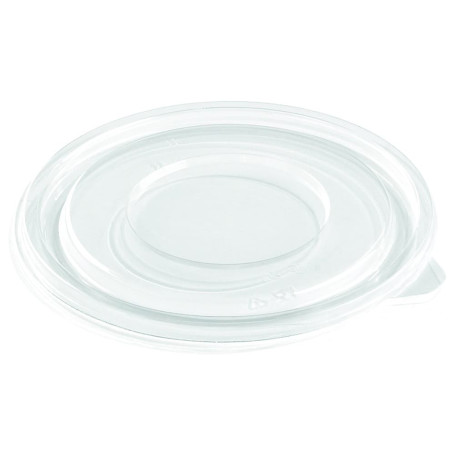 Tapa Plana de Plástico para Bol PET Ø140mm (500 Uds)