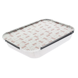 Tapa para Bandeja Aluminio 12C. 1180ml (100 Uds)