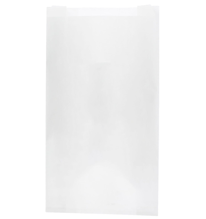 Bolsa de Papel Blanca 14+7x24cm (1000 Unidades)