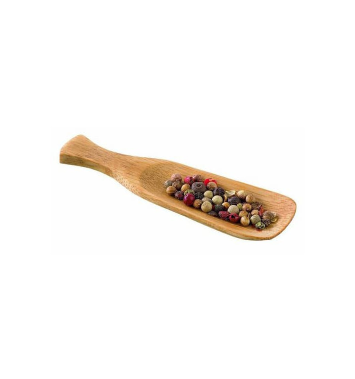 Cuchara Bambu Degustacion Béisbol 10x3cm (144 Uds)