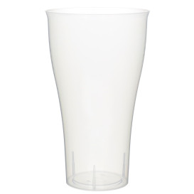 Vaso de Plastico Cocktail 430ml PP Transparente (15 Uds)