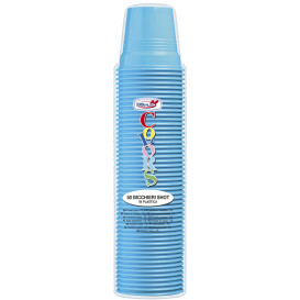 Vaso de Plástico PS Azul 80ml Ø5,7cm (1500 Uds)