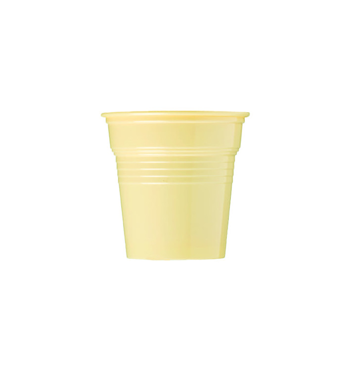 Vaso de Plástico PS Crema 80ml Ø5,7cm (1500 Uds)