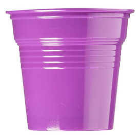 Vaso de Plástico PS Violeta 80ml Ø5,7cm (1500 Uds)