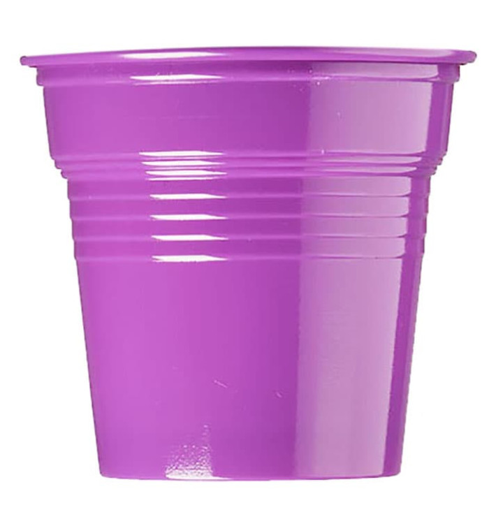 Vaso de Plástico PS Violeta 80ml Ø5,7cm (1500 Uds)