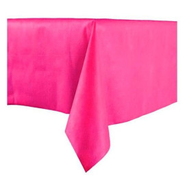 Mantel no Tejido Novotex Cortado 100x100cm Fucsia (150 Uds)