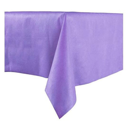 Mantel no Tejido Novotex Cortado 1x1m Morado (150 Uds)