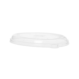 Tapa RPET Transparente Envase Oval 710 y 940ml (50 Uds)