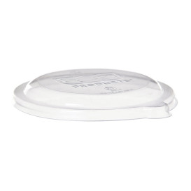 Tapa Compostable PLA Transparente Bol 175 y 235ml (600 Uds)