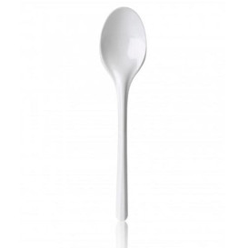 Cuchara de Plastico PS Blanco 165 mm 