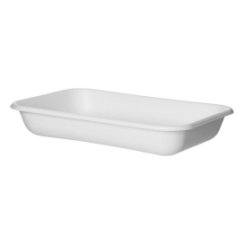 Envase Ecológico Blanco 355ml 18,0x12,0x2,7 cm (50 Uds)