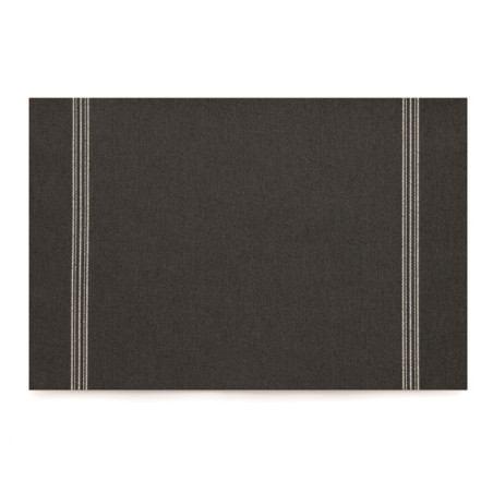 Mantel Individual Reutilizable "Day Drap" Negro 32x45cm (12 Uds)