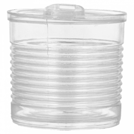 Botes de Conserva Transparente PS 110ml Ø6x5,7cm (200 Uds)