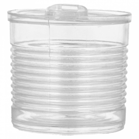 Botes de Conserva Transparente PS 220ml Ø7,4x7cm (100 Uds)