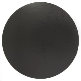 Disco de Carton Negro y Blanco 260 mm (100 Uds)