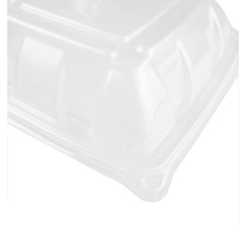 Tapa de Plastico PP Cúpula para Envase de 230x230mm (50 Uds)