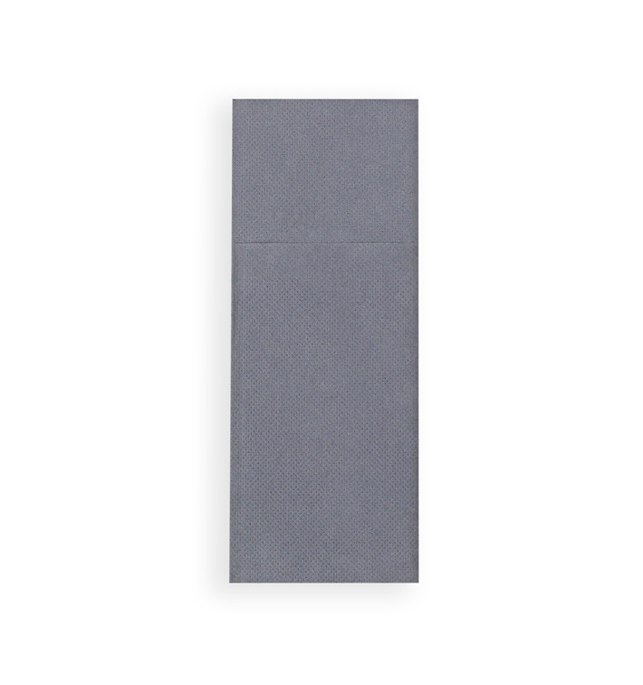 Servilleta Portacubiertos de Papel Gris 30x40cm (1200 Uds)