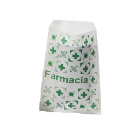 Bolsa de Papel Blanca Farmacia 12+6x20cm (250 Uds)