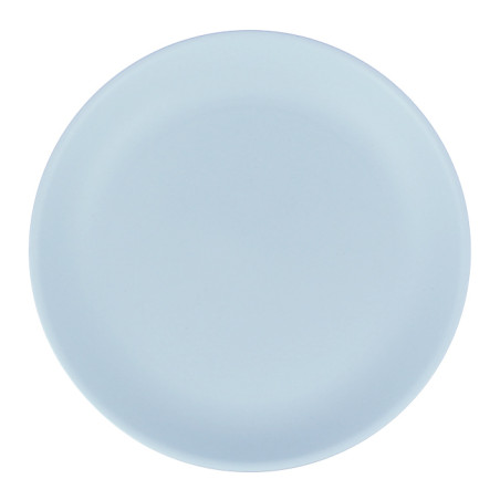 Plato Reutilizable Durable PP Mineral Azul Ø21cm (54 Uds)