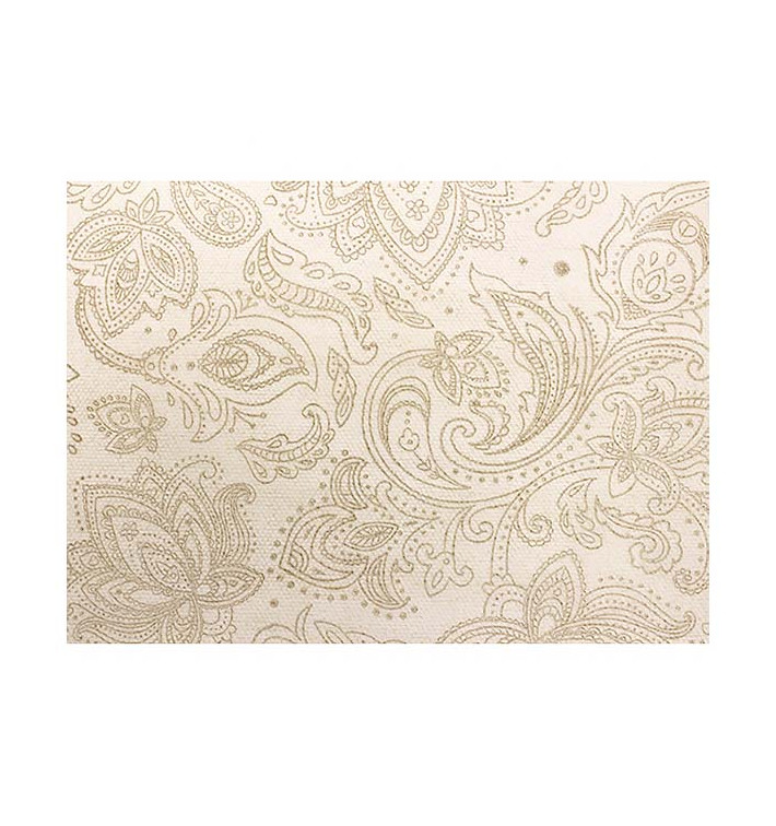 Mantel Rollo TNT 0,4x48m "Mandala" Beige 50g/m² P40cm (1 Ud)