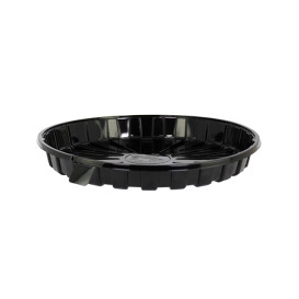 Envase para Tarta APET Negro Ø28,5cm (120 Uds)