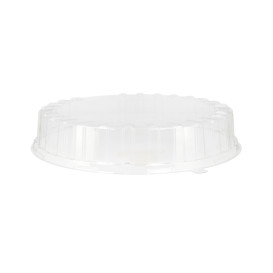 Tapa para Envase Tarta APET Transparente Ø31x6cm (10 Uds)