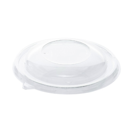 Tapa Cúpula de Plástico rPET Cristal Ø17x3cm (50 Uds)