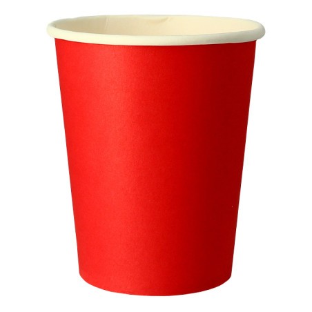 Vaso Cartón 9 Oz/240ml Rojo "Party" (10 Uds)