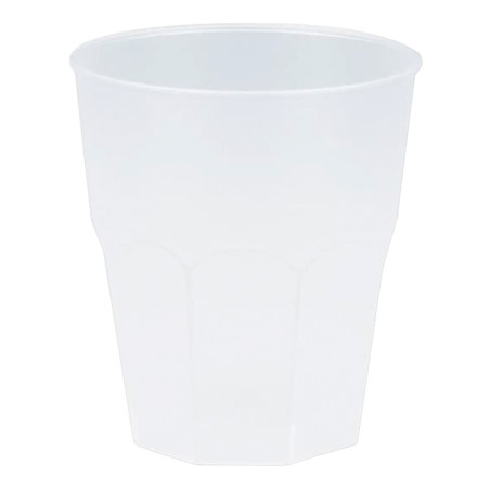 Vaso Reutilizable Irrompible PP Frost Blanco 350ml (420 Uds)
