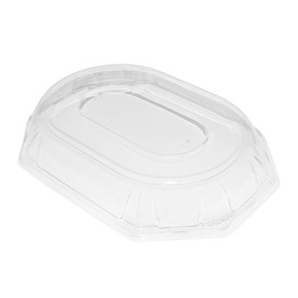 Tapa de Plástico PET para Bandeja de 36x24x5cm (5 Uds)