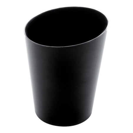 Vaso Degustación Reutilizable Conico Negro 100ml (500 Uds)