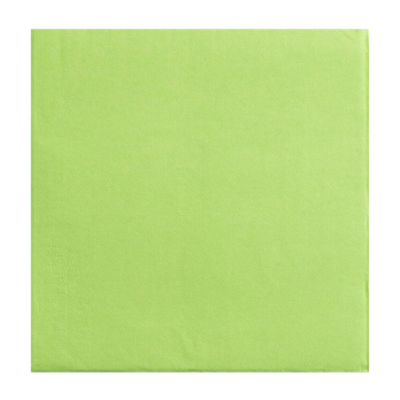 Servilleta Papel Pistacho 2C Punta-Punta 33x33cm (1.200 Uds)