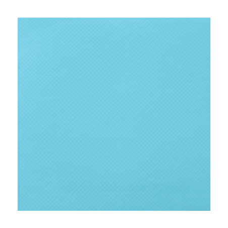 Servilleta Papel Turquesa 2C Punta-Punta 33x33cm (50 Uds)