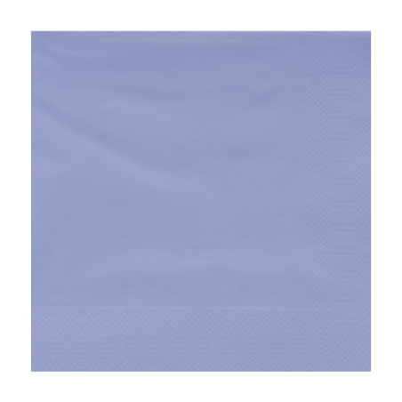 Servilleta Papel Cenefa Lila 40x40cm (50 Uds)