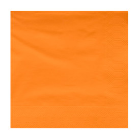 Servilleta Papel Cenefa Naranja 40x40cm (1200 Uds)