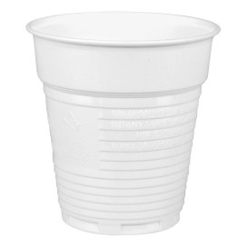 Vaso de Plastico PS Vending Blanco 166ml Ø7,0cm (3000 Uds)