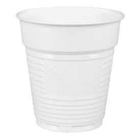 Vaso de Plastico PS Vending Blanco 166ml Ø7,0cm (3000 Uds)