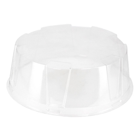 Tapa para Envase Tarta APET Transparente Ø18x8cm (210 Uds)