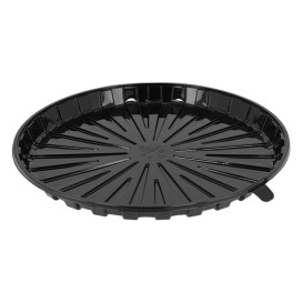 Envase para Tarta APET Negro Ø31cm (90 Uds)