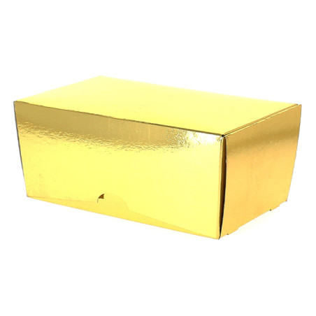 Caja para Dulces y Bombones Oro 15x9x6,5cm 500g (100 Uds)