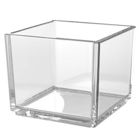 Bol Degustación Durable SAN “Cube” Transparente 65ml (6 Uds) 