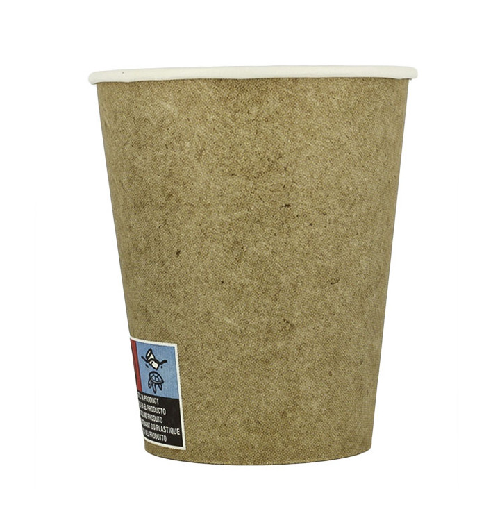 Vaso Cartón 6Oz/180ml Kraft Ø7,0cm (3000 Uds)