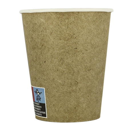 Vaso Cartón 6Oz/180ml Kraft Ø7,0cm (3.000 Uds)