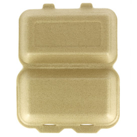 Envase MenuBox XPP Beige 24x15,5x7cm (125 Uds)