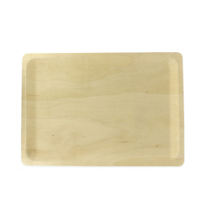 Bandeja de Madera 40,1x28,1x2cm (100 Uds)