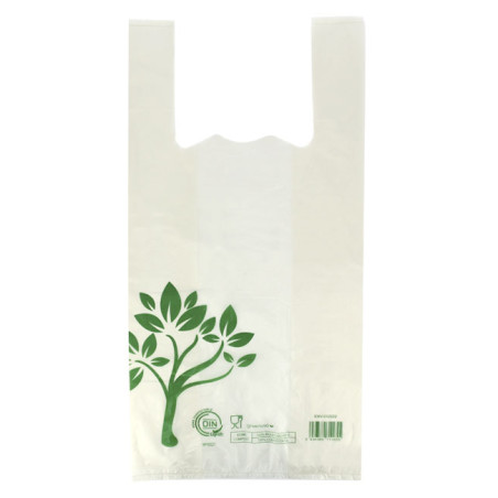 Bolsa Camiseta Home Compost “Be Eco!” 40x50cm G70 (100 Uds)