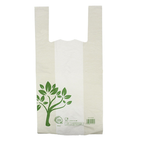 Bolsa Camiseta Home Compost “Be Eco!” 35x45cm G70 (100 Uds)