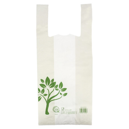 Bolsa Camiseta Home Compost “Be Eco!” 35x50cm G70 (100 Uds)