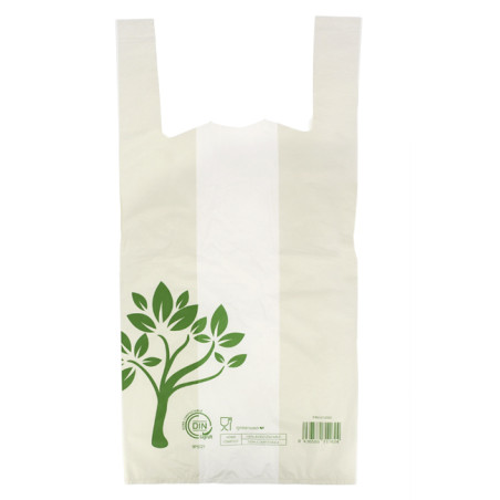 Bolsa Camiseta Home Compost “Be Eco!” 50x60cm G90 (500 Uds)