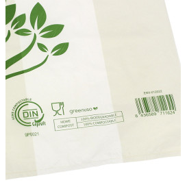 Bolsa Camiseta Home Compost “Be Eco!” 50x60cm (500 Uds)
